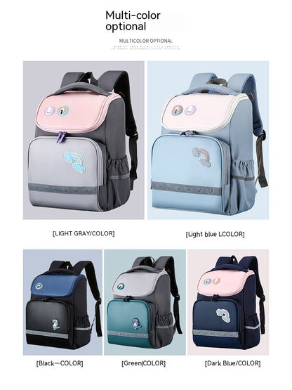 Portable Burden Alleviation Breathable Children's Backpack