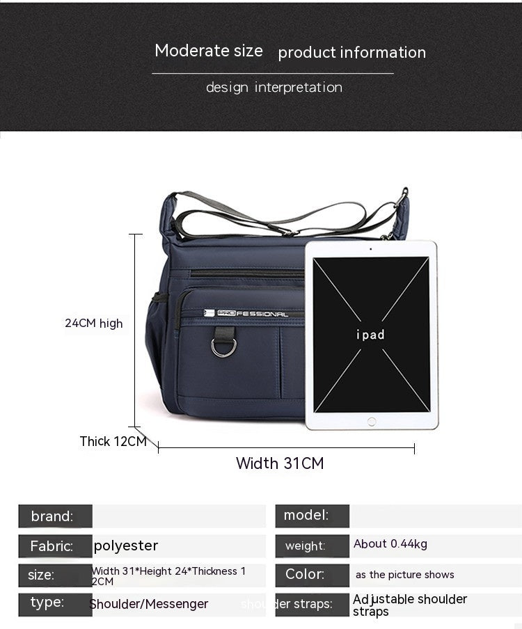 Crossbody Multi-pocket Large Capacity Shoulder Bag