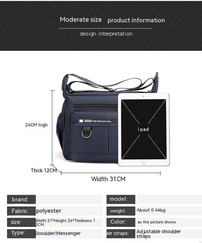 Crossbody Multi-pocket Large Capacity Shoulder Bag