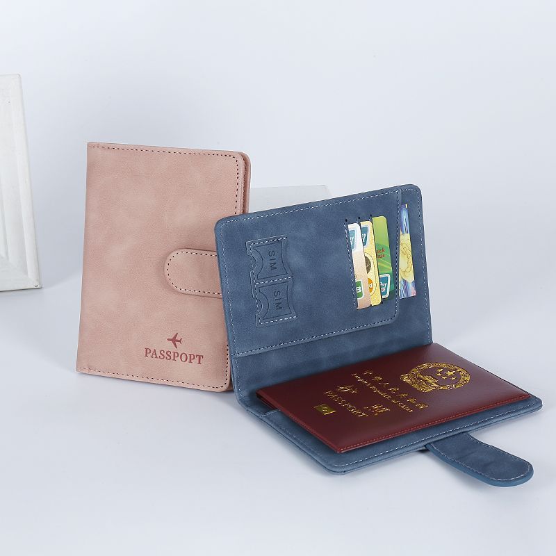 Fashion Protective Cover Certificate Card Holder