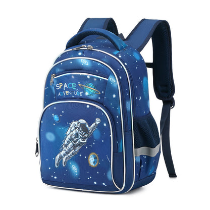 Primary School Boys Large Capacity Children's Backpack Space Schoolbag