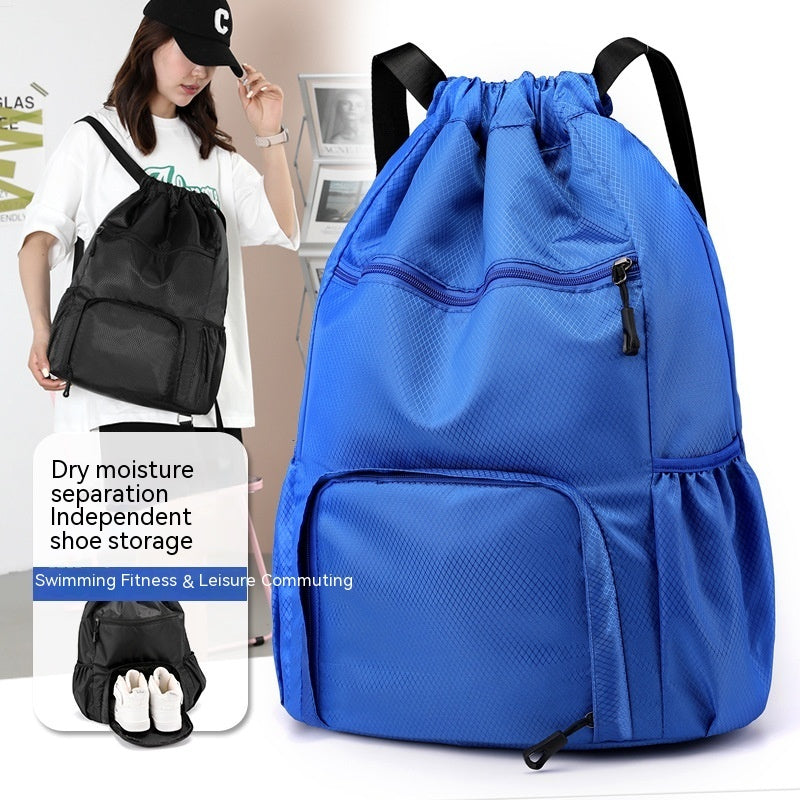 New Large Capacity Outdoor Drawstring Bag Backpack