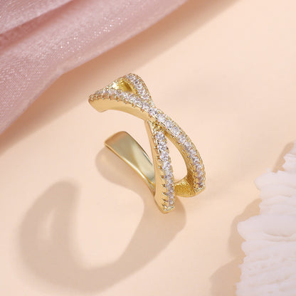 Micro-inlaid Full Diamond Super Non-pierced Ear Bone Clip