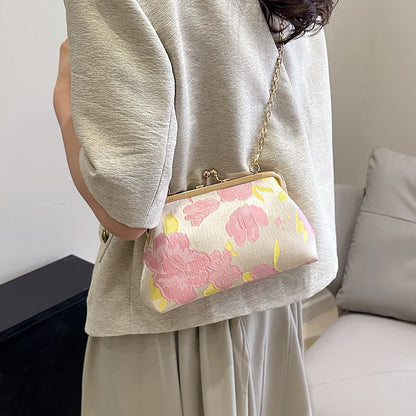 Shell Chain Flower Shoulder Bag Fashion