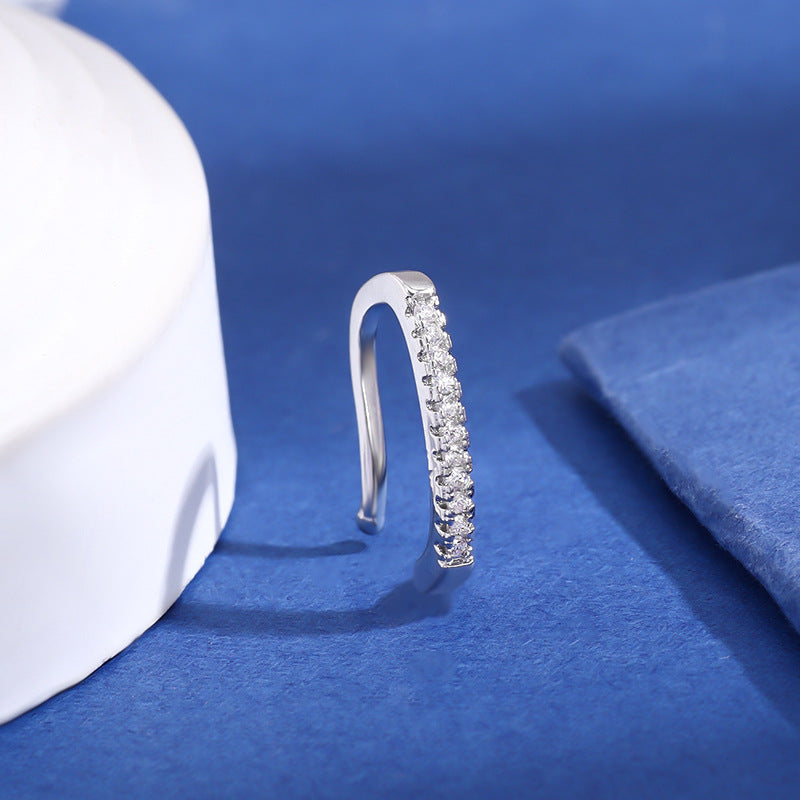 Micro-inlaid Full Diamond Super Non-pierced Ear Bone Clip