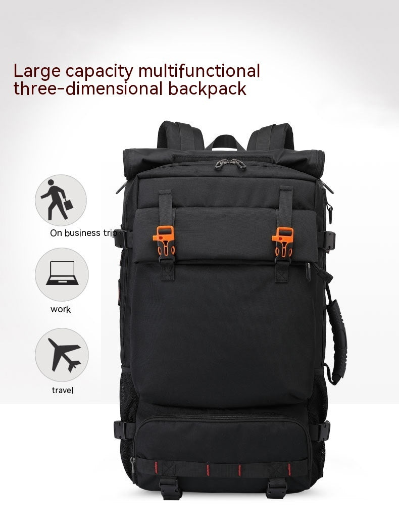 Mountaineering Whistle Backpack Luggage Bag Shoes Bag Function Multi-hiking Lightweight Outdoor Casual Travel Backpack