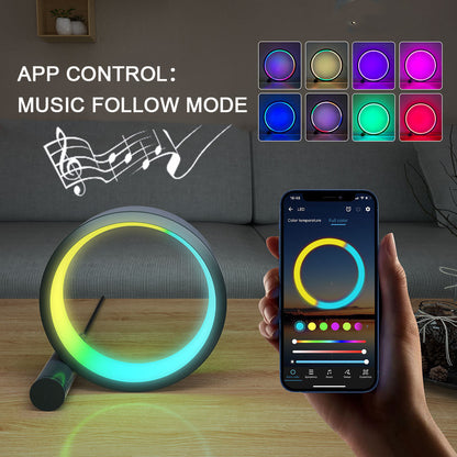 Smart LED Night Light Led Music Rhythm Induction Colorful Atmosphere Light Room Decoration