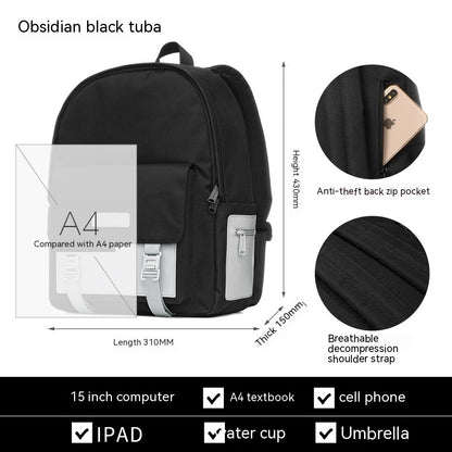 Versatile Large Capacity Travel Backpack Male