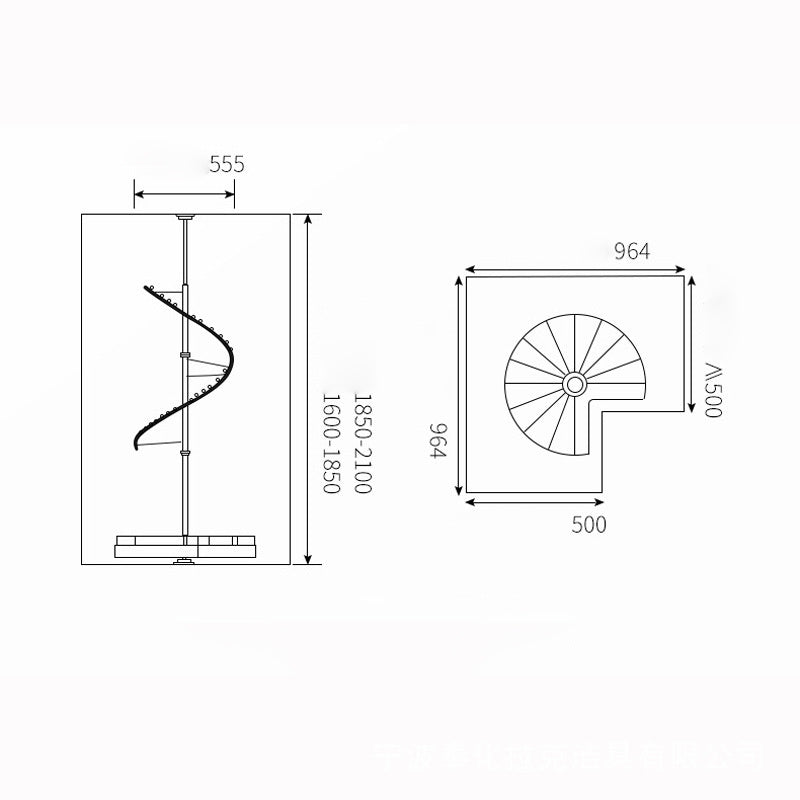 Wardrobe Closet 360 Degree Rotating Hanger