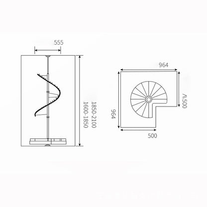 Wardrobe Closet 360 Degree Rotating Hanger